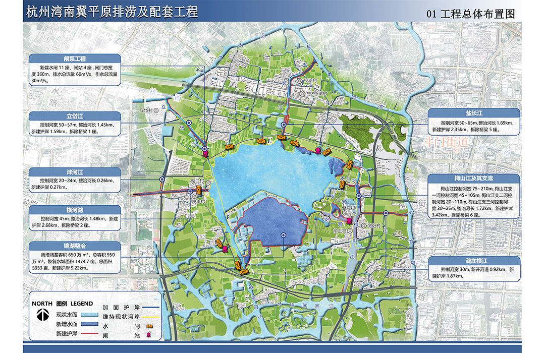 杭州灣南翼平原排澇及配套工程全過程工程咨詢服務項目